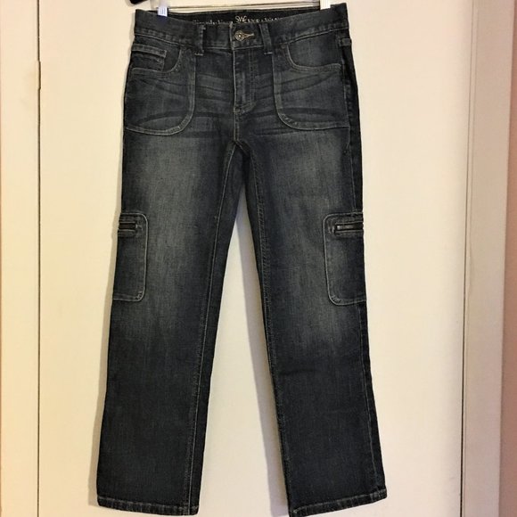 SIMPLY VERA Straight Leg Cargo Petite Jeans | 6P - Picture 2 of 15